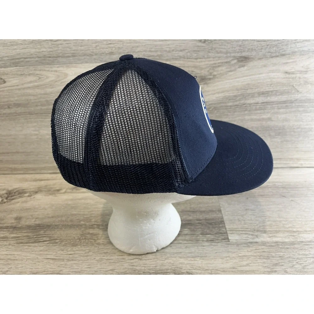 BSA Cub Scout SnapBack Hat Cap Mesh‎ Blue Youth Adjustable Vintage